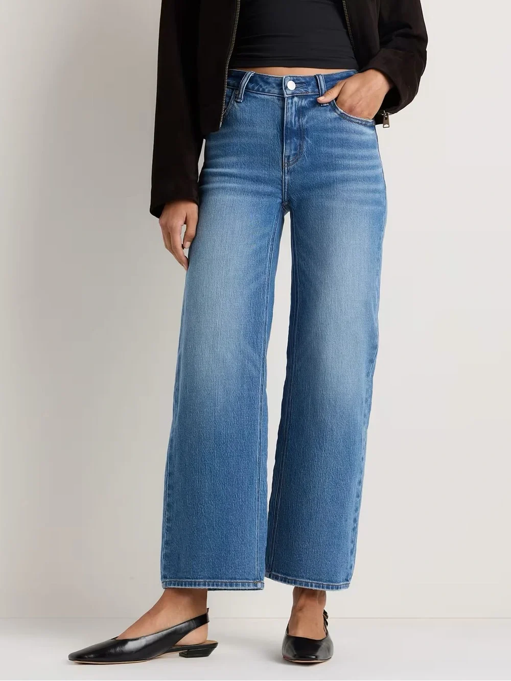 Quince Luna Straight Jeans size 28 - Picture 1 of 5